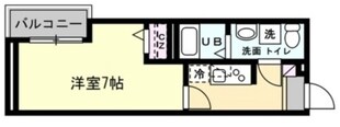 ベイルーム花月園前の物件間取画像